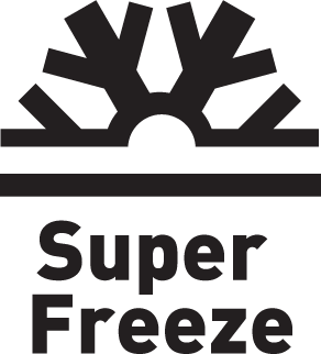 Super Freeze - lehetővé teszi az élelmiszerek gyorsfagyasztásának módját a tápanyagok maximális megőrzése és a friss íz érdekében.